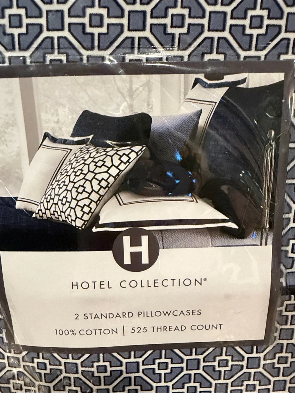 Hotel Collection 525 Thread Count 100% Cotton Standard Pillowcase Pair